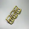 Hebilla de Anillo D de Latón al por Mayor de Fábrica, Hebilla de Cinturón, Artículos de Cuero Hechos a Mano, Herrajes para Bolsos, Accesorios Dly
