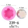 Diobao mismo estilo pellizco lindo pudín molde de silicona pudín mousse pastel diy decoración de coche adornos
