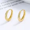 Pendientes esmerilados para mujer plata de ley 925 2022 nuevos pendientes de moda simples versátiles estilo frío joyería de oreja personalizada