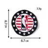 Patch Bordado Super Legal com Logotipo de Time de Basquete da NBA, Patch de Bordado Computadorizado, Patch para Roupa, Emblema, Patch com Logotipo, Marca da Moda