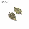 Accesorios para Joyería DIY Colgante de Aleación Hoja Colgante Pequeño de Aleación Vintage Popular en Europa y América Q332