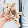 Tocado de peluche de plástico hecho a mano para mujer, bonito accesorio para el cabello con forma de tiburón peludo, venta al por mayor, novedad de primavera