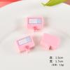 Accesorios de Resina Chica Flor de Cerezo Joyería DIY Hecho a Mano Pegamento de Crema Funda de Teléfono Pasador Resina Dibujos Animados Joyería Pequeña