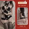 Xianyi Lencería Sexy Disfraz de Conejita Sexy Body Tentación Coqueta Sin Quitarse Atuendo Navideño S45