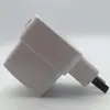 Suporte de lâmpada de parede quadrado branco com plugue Switch, tipo parede, suporte de lâmpada de celular, soquete de lâmpada de parafuso 27, suporte de lâmpada de tubo rotativo de dois polos