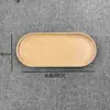 Bandeja para Trapos de Cocina Estilo Banquete, Bandeja Ovalada Rectangular Estilo Japonés para Toallas, Portatoallas Húmedas, Portatoallas de Cara, Bandeja para Snacks, Bandeja para Té