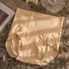 Calcinha feminina de cintura alta, com efeito 3D de levantamento de quadril, cor sólida, brilhante, em estoque, cor Morandi, sem costura, com efeito de contração abdominal, para quadril, atacado