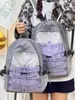 Mochila Deportes al Aire Libre Bloque de Color Mochila con Cordón Estudiante Camping al Aire Libre Viaje Casual Estudiante Bolsa Escolar Venta al por Mayor