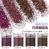Kit de glitter para nail art, lantejoulas, pó de glitter, gradiente Azul Roxo 123mm, esmalte misto, joia, cola, material de gota
