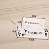 Design Criativo de Tags para Roupas, Etiquetas para Roupas Masculinas e Femininas, Impressão de Tags, Estampagem a Quente Personalizada por Fabricantes