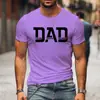 LA CAMISETA ESTAMPADA THE MAN THE MYTH THE LEGEND para hombre, nuevo diseño transfronterizo, cuello redondo