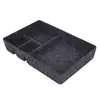 Cesta de almacenamiento miscelánea de fieltro de fibra sintética, caja de almacenamiento de fieltro, caja de almacenamiento de una sola pieza, caja de almacenamiento para cajón de escritorio de oficina