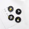 Joyería de moda europea y americana nuevo deseo Amazon AliExpress ebay popular broche de café helado al por mayor