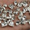 Atacado de Pedras de Strass de Vidro para Unhas, Grandes, Brilhantes, Brancas, de Formato Irregular com Base Pontiaguda, Semelhantes a Decorações de Unhas K9