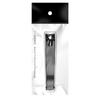 Cortauñas individual anti-salpicaduras grandes de acero al carbono cortauñas de manicura 211 con lima electroforesis cromo negro plateado