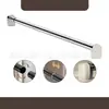 Barra para Secar Ropa de Balcón Exportación Transfronteriza Acero Inoxidable Sin Taladro Barra para Cortina de Ducha de Baño Empalme Segmentado Barra para Armario Interior