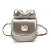 Bolsa Transversal Mini Fofa Infantil Bolinhas Laço Estilo Coreano Nicho Moda Versátil Princesa Feminina Bolsa para Batom