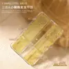 Mini Cuentas de Acero Pequeñas para Uñas Doradas y Plateadas Cuentas de Acero Negro Caja de 6 Compartimentos Decoración de Uñas Cuentas de Acero Cuentas de Acero Metálico