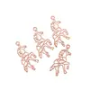 Pulsera con Colgante de Unicornio Personalizado Estilo Nuevo Cuerda Trenzada Colgante Accesorios de Joyería Hechos a Mano DIY Venta al por Mayor