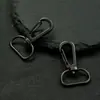 Gancho para Chaveiro, Pingente Tecido à Mão, Chaveiro com Argola de Mola, Fecho para Pingente, Clipe de Mola, Pequenas Peças de Acessório