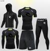 Traje Deportivo para Correr Transfronterizo Ropa Casual de Fitness para Hombre Shorts Deportivos de Secado Rápido Ropa para Ciclismo Ropa Deportiva para Entrenamiento