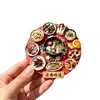 Imanes de Nevera de Comida de Yunnan Dali Lijiang Souvenirs Turísticos Culturales y Creativos Resina 3D Relieve Pegatinas Magnéticas Venta al por Mayor