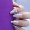 Novo adesivo de unha de alta qualidade para unhas dopamina gelo transparente cinza branco cor popular removível produto acabado