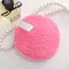 Almohadilla Redonda Desmaquillante, Esponja Facial Lavable, Doble Uso para Húmedo y Seco, Toalla Desmaquillante de Belleza, Esponja Seca Desmaquillante para Polvos, En Stock