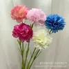 Flor Única de Cravo Artificial, Flor Falsa de Lilás, Decoração para Sala de Estar de Casa, Presente para o Dia das Mulheres e Dia dos Professores