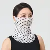 Suéter de cuello para mujer Verano Delgado Protector solar Variedad Bufanda pequeña de seda Protección para el cuello Todo-partido Máscara de manga para el cuello Bufanda multifuncional