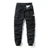 Pantalones jogger de trabajo de verano para hombre al por mayor transfronterizos, multibolsillo, duraderos, lavables, corte holgado, pantalones largos casuales, pierna cónica, verano para hombre