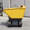 Exportación de Camión Volquete de Orugas Europeo y Americano, Camión Volquete Hidráulico Elevable para Transporte en Huertos Domésticos