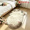 Superventas transfronterizo alfombra suave para mesita de noche de dormitorio visual 3D, tacto suave, amigable con la piel, cachemira sintética, alfombra decorativa fácil de cuidar para sala de estar, mesa de centro