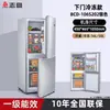 Geladeira Primeira Classe Eficiência Energética Geladeira Pequena Doméstica Pequena Aluguel Dormitório Mini Economia de Energia Escritório Geladeira de Porta Dupla