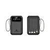 Muñeca Mini 3C con Cable Integrado, Batería Externa de 20000 mAh, Fuente de Alimentación Móvil Compacta, Personalización de Regalos al por Mayor