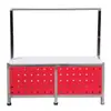 Mesa de Corte de Porco, Rack Suspenso para Carne de Açougue, Vitrine Refrigerada para Carnes Frescas de Supermercado Comercial, Bancada de Aço Inoxidável para Cortar e Vender Carne