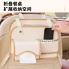 Bolsa de almacenamiento para respaldo de asiento de coche, Asiento multifuncional para coche, Portavasos para coche, Mesa pequeña plegable de dibujos animados para niños en el coche