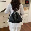 Mochila de Alta Costura Transfronteiriça para Mulheres, Grande Capacidade, Bolsa Tote Simples para o Dia a Dia, Bolsa Transversal de Ombro Versátil de Nicho