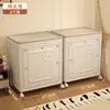 Caixa de Armazenamento de Roupas Doméstica Grande Capacidade Tampa Flip-Top Roupas Sazonais Caixa de Armazenamento de Colchas Armário de Armazenamento Dobrável