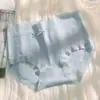 Bragas de Seda de Hielo sin Costuras para Mujer con Adorno de Lazo de Encaje, Talla Grande, Entrepierna de Algodón Transpirable, Nuevas Bragas Transpirables para Mujer Amigables con la Piel