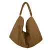 Bolsa de ombro simples e casual para mulheres, nova bolsa tote vintage 2026, bolsa de ombro estilosa de grande capacidade