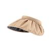 UPF50 Chapéu Protetor Solar Vazio Top Feminino Verão Ciclismo Proteção UV UV Sun Hat All-match Grande Eave Folding Sun Hat