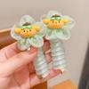 Línea telefónica de rollo para niños, liga para el pelo, cuerda para trenza de burbujas de niña, cuerda para coleta, nuevos accesorios para el pelo para niñas pequeñas