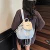 Mochila Casual Transfronteiriça 2025 Nova Mochila Simples para Viagem e Deslocamento Feminina Comércio Exterior