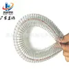 Fábrica de Weifang manguera espiral reforzada con alambre de acero de silicona PVC personalizada tubería de alambre de acero compuesto de PVC resistente al frío