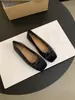 Primer Encuentro Temporada Zapatos Bajos de Gamuza Antigua Estilo Nuevo Primavera y Otoño para Mujer Estilo Francés de Noche Elegantes de Hada Casual Zapatos Planos