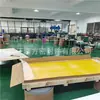 Panel de mesa de plástico de flúor amarillo brillante PTFE placa amarilla PTFE para realizar imágenes y muestras no estándar