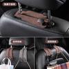 Gancho para Coche para Respaldo de Asiento Mejorado, Doble Almacenamiento Oculto, Asiento Trasero de Gamuza, Nueva Bolsa de Almacenamiento para Interior de Coche