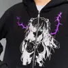 Sudadera con capucha al por mayor para otoño e invierno, transfronteriza, para mujer, estilo Y2K, con estampado, forro polar, suéter, sudadera, chaqueta, sudadera con capucha y cremallera para mujer