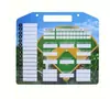 Tablero Táctico de Cinco contra Cinco Transfronterizo Voleibol Balonmano Playa Baloncesto Fútbol Rugby Béisbol Tablero Táctico de Aleación de Aluminio